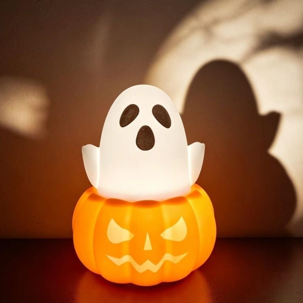 Light Up Ghost Night Light Tap Control Ghost Lamp Desk Lamp Halloween Night Light Halloween Decor