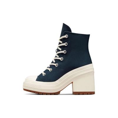 Chuck 70 De Luxe Heel High Obsidian Женские кроссовки Синий Белый Черный A07565C