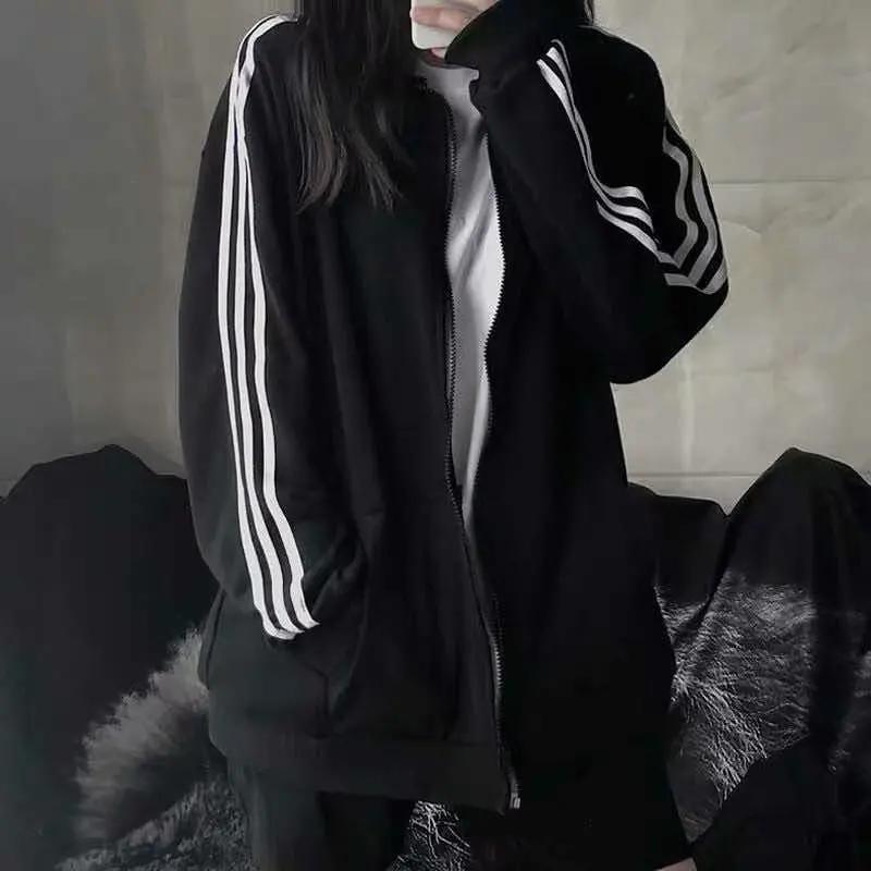 Y2k Preppy Style Elegant Свободный крой Куртка с поясом Женская Корейский Стиль Тонкая Одежда Бейсбольная Форма Harajuku Модный Дизайн Пальто Повседневный