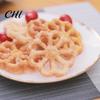 Restaurant Rosette Iron Maker with Handle Hollow Aluminum Alloy Timbale High Efficient Waffle Mold Kitchen Tools Set