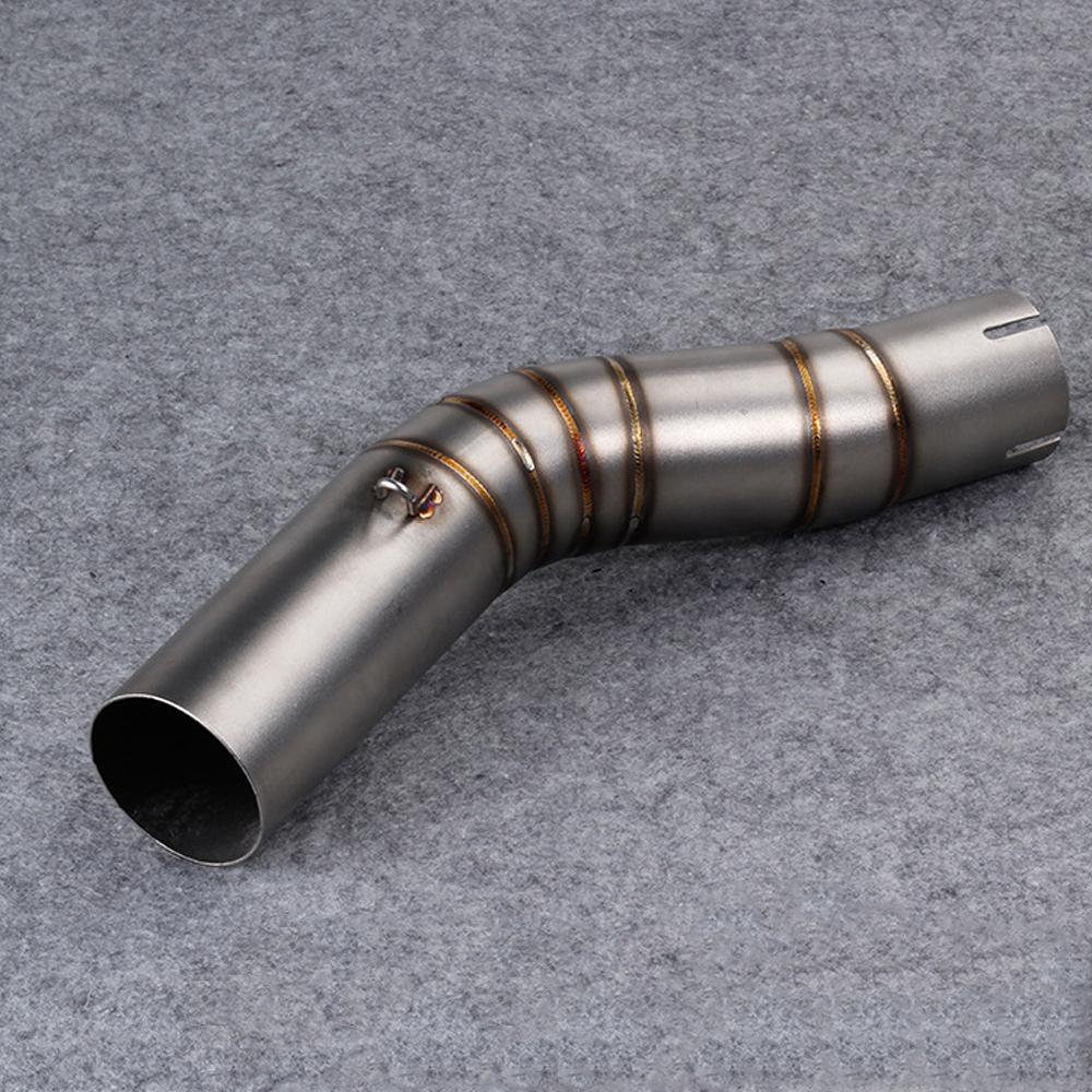 BDJ GSXR1000 Slip-On Pipe Motorcycle Exhaust Middle Link Pipe Connector Adapter Muffler For Suzuki GSX R1000 GSXR 1000 2005 2006