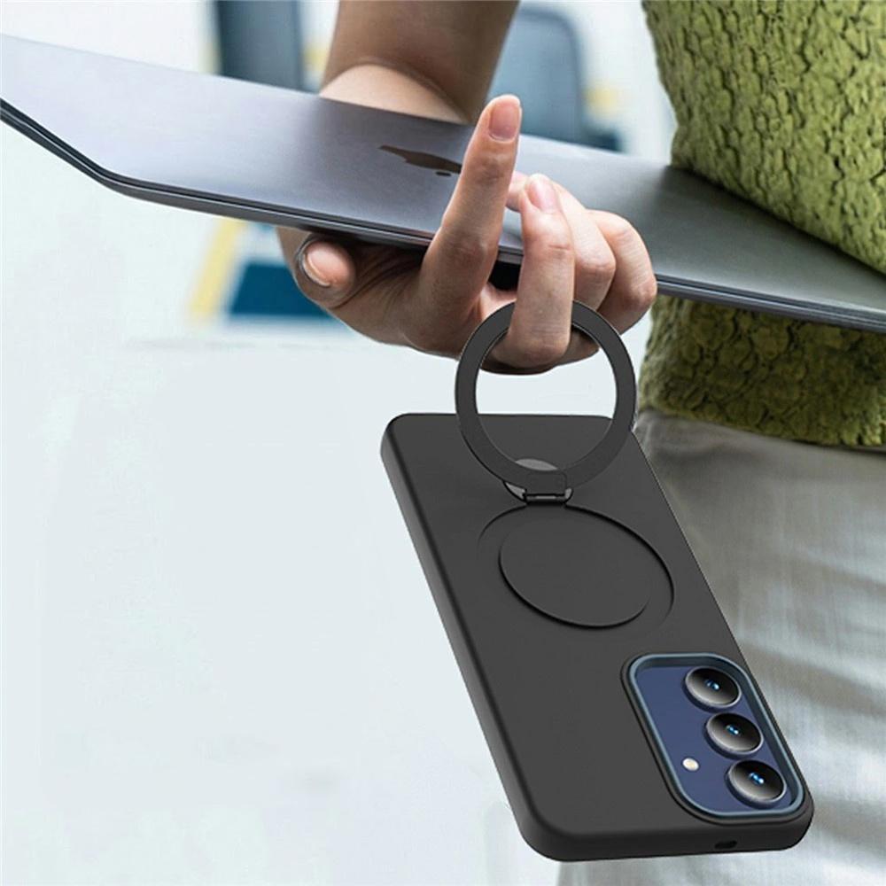 Case for Samsung Galaxy A27 5G, with stand, for MagSafe, black