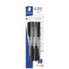 Шариковая ручка Staedtler Stick 430 M (Упаковка из 4 шт.)