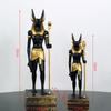 Egyptian Anubis Resin Crafts Dog God Retro Interior Decoration Tourism Souvenir Light Luxury Ornaments