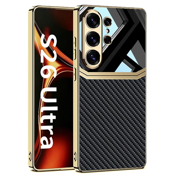 Чехол-книжка с покрытием из ТПУ и кожи с полным покрытием для Samsung Galaxy S26 Ultra 5G, Стильный защитный чехол с защитой объектива
