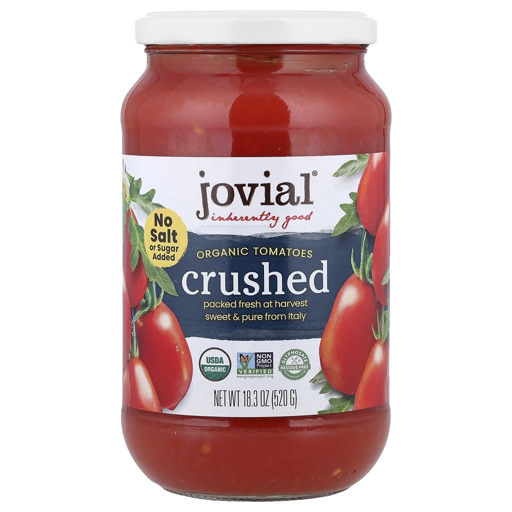 Jovial Organic Crushed Tomatoes, 520g (18.3oz)