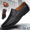 Design High Quality Genuine Leather Men Lazy Shoes Soft Moccasins Loafers Fashion Brand Men Flat