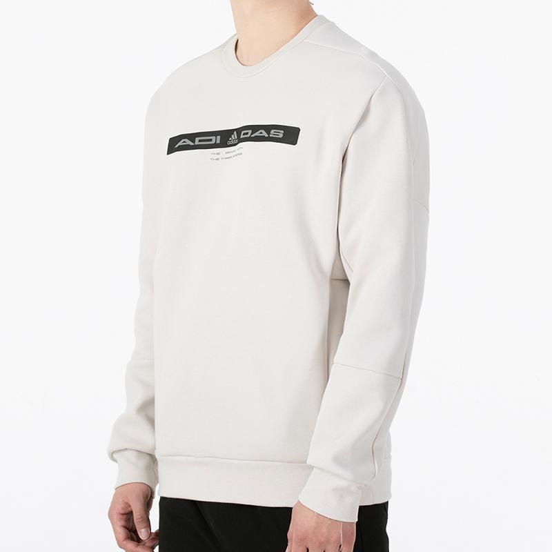 adidas Tref Sweat Повседневный спортивный свитер с круглым вырезом и длинным рукавом Мужской свитер Alumina-Brown HE9906