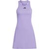 Round Neck Pullover Solid Color Short Sleeveless Dress Women Dresses Purple HZ4284