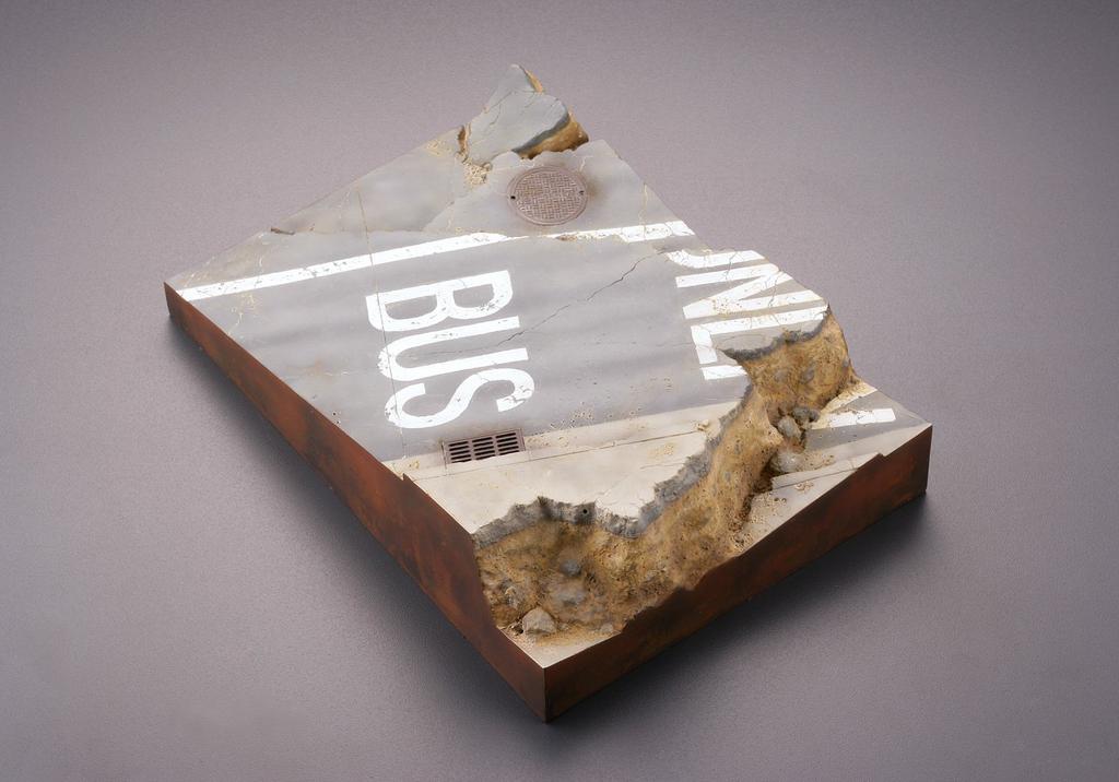 Legacy of Revoltech Batmobile Tumbler in Gotham ABS Finished Product City, & PVC, Pre-painted,