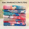 Cartoon Handkerchief Towel 34x40cm Pure Cotton Dish Cloth Cute Kitchen Towel  Home Restaurant