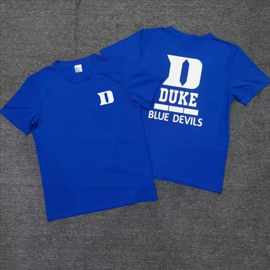 North America Limited Duke North Carolina University Men's and Women's Basketball T-shirt Lightweight & Breathable for Cool Summer Outfits