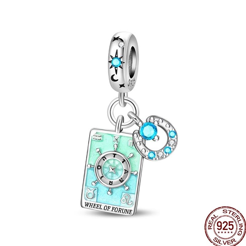 Шармы Медь Карта Таро Дьявол Отшельник Колесо Фортуны Солнце Звезда Подвеска Подходит для Браслетов Ожерелья DIY Ювелирные изделия