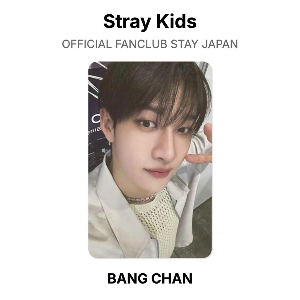 Stray Kids ОФИЦИАЛЬНЫЙ ФАН-КЛУБ STAY JAPAN Официальная фотокарточка