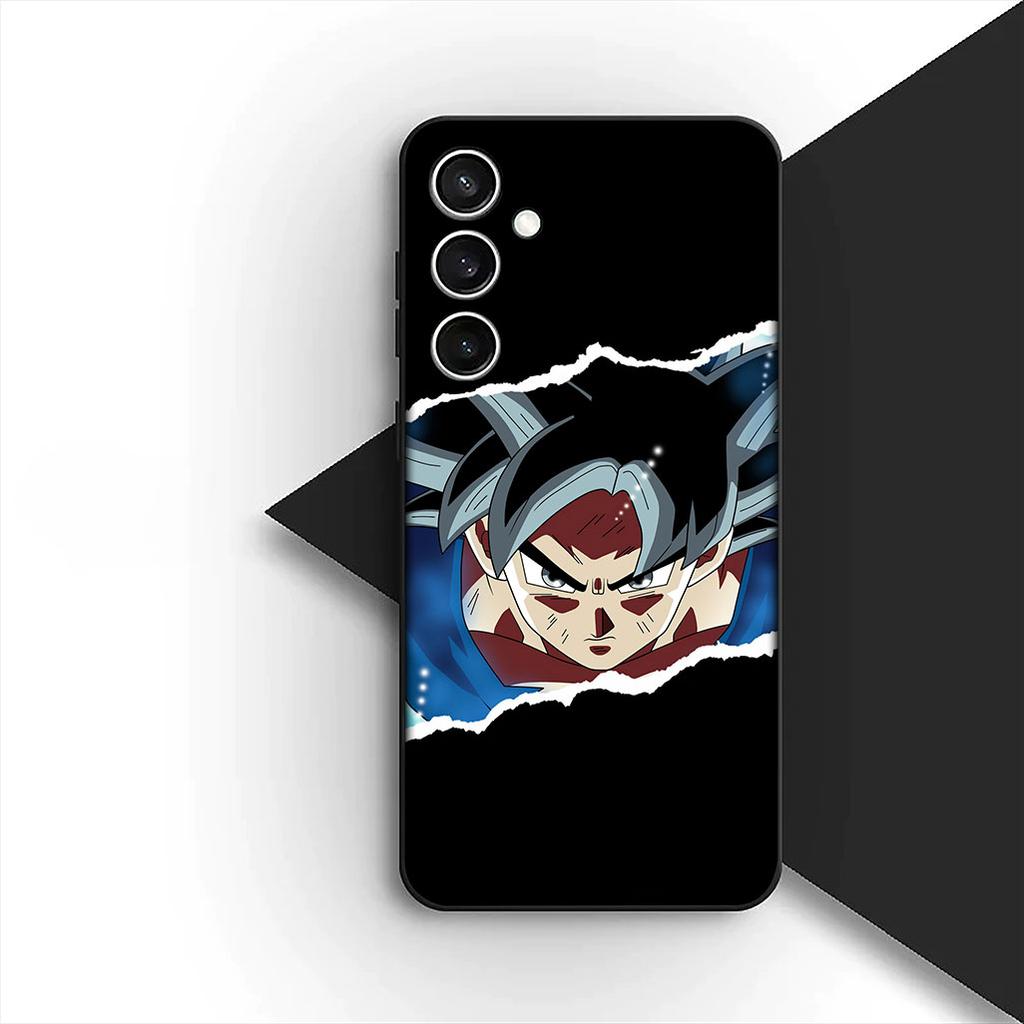 Cover for Samsung Galaxy S24 S25 S23 FE Ultra Plus S7 Edge S25+ S23+ A56 5G Casing Phone Case Torankusu Trunks Dragon Gokus Ball
