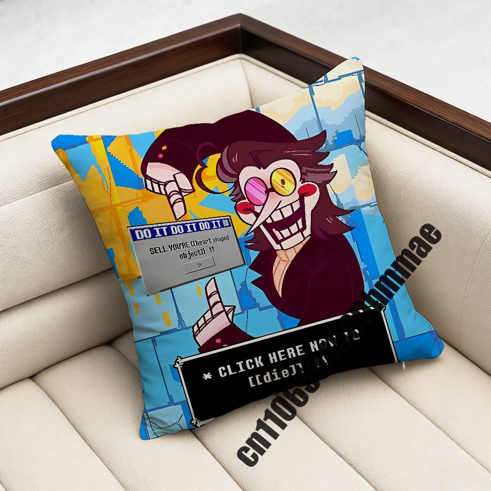 For Sham 45X45Cm Decoration Square Bed Spamton Will Buy Your Soul For Free Throw Pillow Case Pillowcase Pad Cover