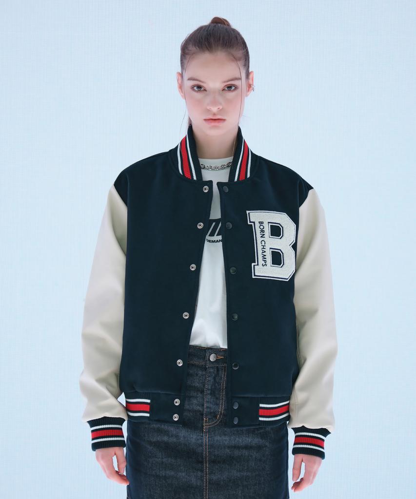 Born Champs [3 Цвета]Varsity Jacket Chmps с Логотипом Глобуса B22Ft13