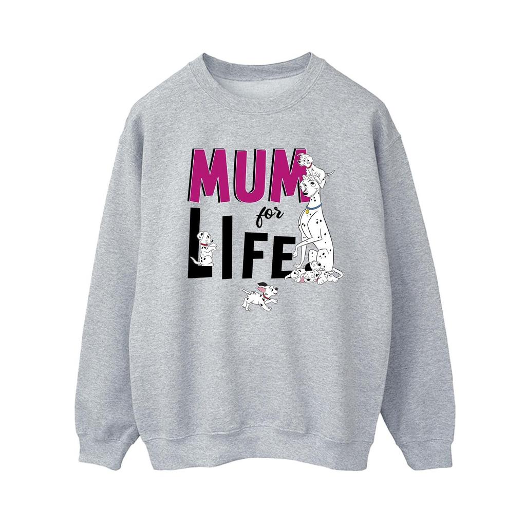 Disney Womens/Ladies 101 Dalmatians Mum For Life Sweatshirt