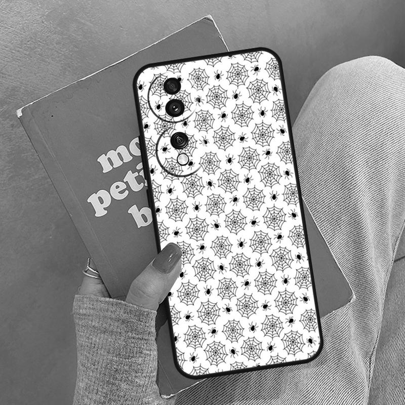 Чехол-маска для головы 'Паутина' для Honor Magic 8 5 6 7 Pro Чехол для Honor 400 200 Lite 50 70 90 X8a X8b X9a X9b X9c
