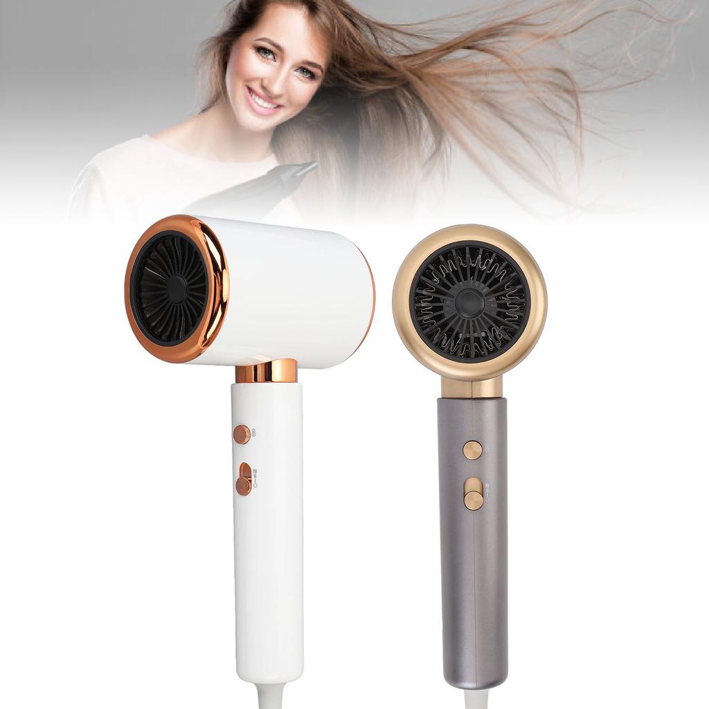 High Speed Ionic Hair Dryer 20000RPM Powerful 1400W Fast Drying Low Noise Blow Dryer with Diffuser N