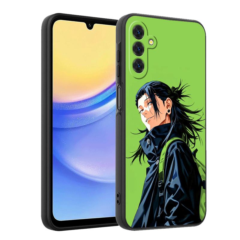 Аниме Гэто Сугуру JUJUSU Мягкий чехол для телефона для Samsung A17 A37 A57 A16 A26 A36 A56 A15 A25 A35 A55 A14 A24 A34 A54 A13 A23 A33 A53