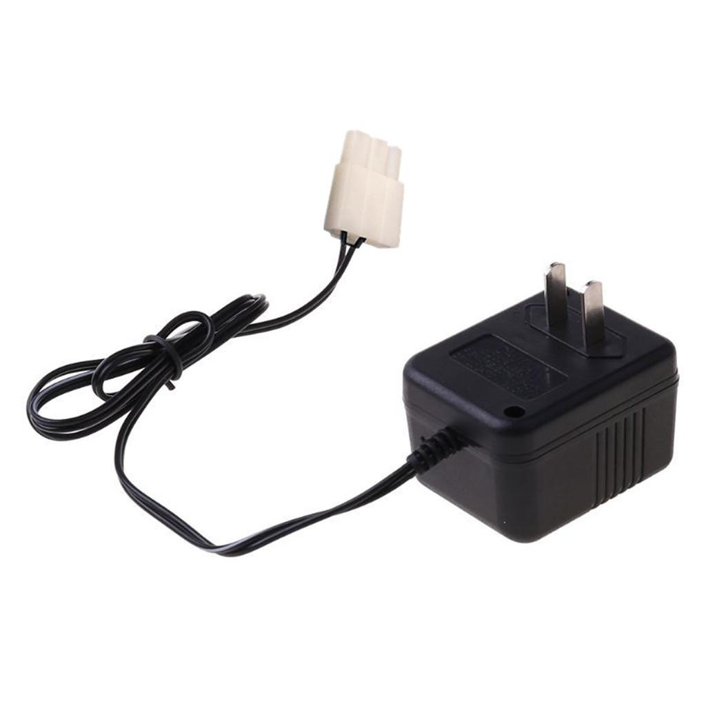 Rechargeable Battery Charger Ni-Cd Ni-MH Batteries Pack KET-3P Plug Adapter 9.6V 250mA Output RC Toy Accessories