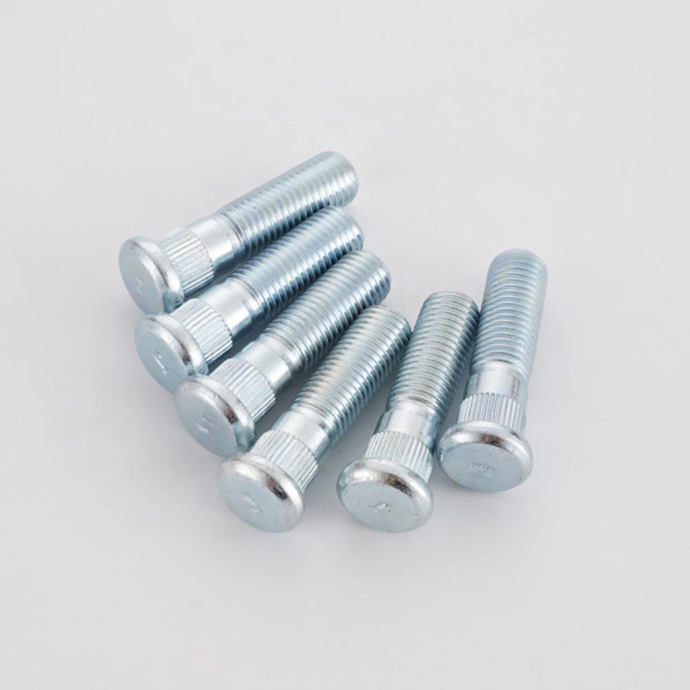 Car Wheel Bolts M12x1.5 48mm/43mm Length 12x 1.5mm Wheel Studs and a 12.3mm Knurl
