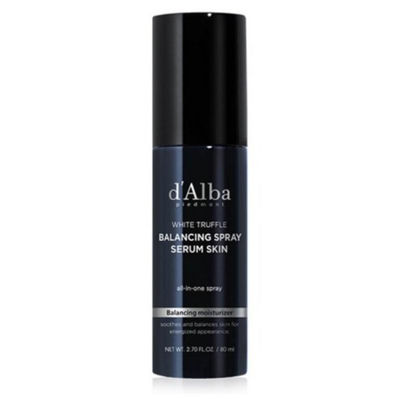 d'Alba Mans White Truffle Balancing Spray Serum Skin 80ml+Water Cream 50ml