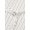 Vov Asymmetrical Button Stripe Shirt 7156360003