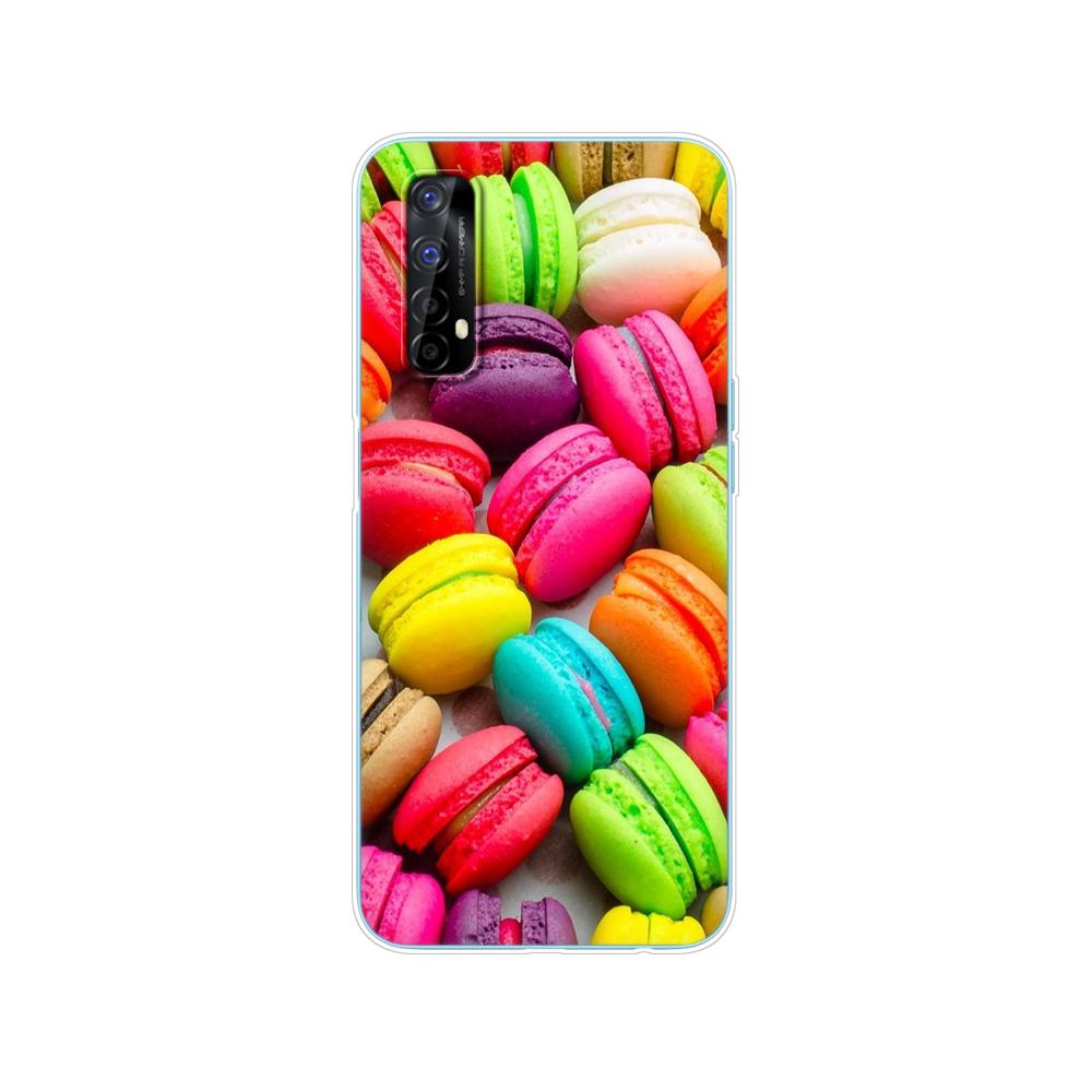 Чехол для Realme 7 для OPPO Realme 7 Pro, противоударный мягкий силиконовый чехол из ТПУ для задней панели телефона Realme7 7Pro, чехол-бампер, чехол