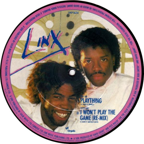 7-дюймовая пластинка LINX Игрушка CHSP2621 Chrysalis 1982 Великобритания Танцевальная Электроника Б/у