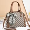 Handbag Womens Modern With Spacious Design And Stylish Plaid Elements For Use Daily