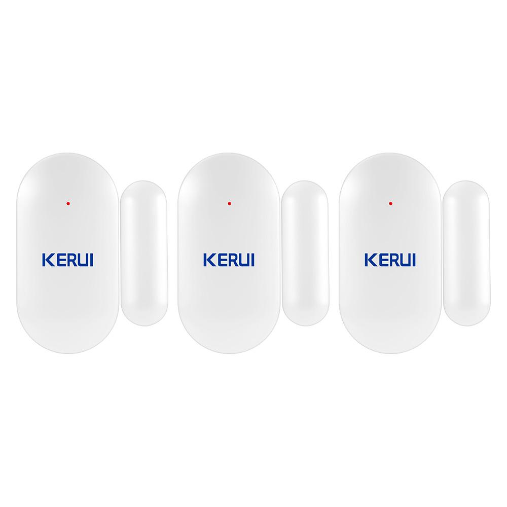 KERUI MC11 433 МГц Беспроводной Магнитный Датчик Окна Двери Для W202 W181 Системы Домашней Безопасности Сигнализация От Взлома Кражи