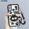KEYSION Противоударный чехол для VIVO Y17 Y11 Y12 Y15 со шнурком, мягкий силиконовый милый 3D мультяшный чехол для телефона с куклой для VIVO Y11 2019