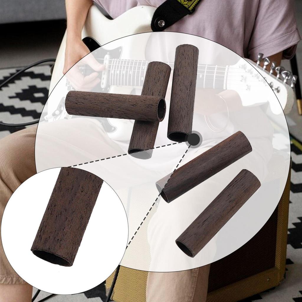 5Pcs Wooden Guitar Rod Covers Sleeves Repair Easy Installation Accessories Lightweight