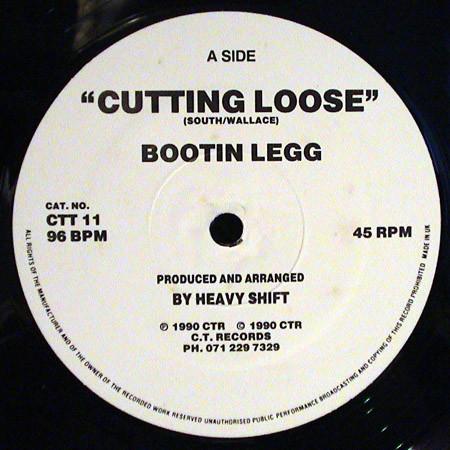 12inch Record BOOTIN LEGG - Cutting Loose CTT11 C.T. Records 1990 UK Dance & Electronica Used