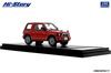 Hi Story Mitsubishi Pajero MINI Monaco Red Готовый продукт 1/43 VR-II (1994)