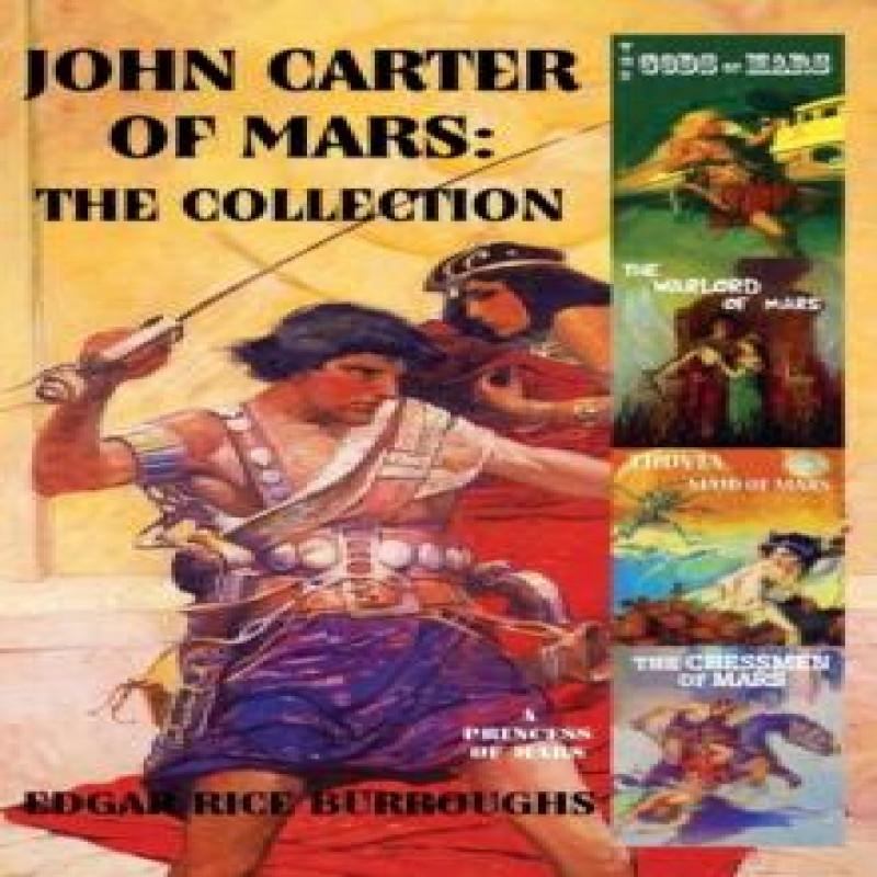 John Carter of Mars by Edgar Rice Burroughs Hardback Book 9781907960109