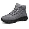 Men's Snow Boots New Winter Style Plus Velvet To Keep Warm and Trendy High-top Outdoor Hiking Thick Cotton Shoes Platform Boots