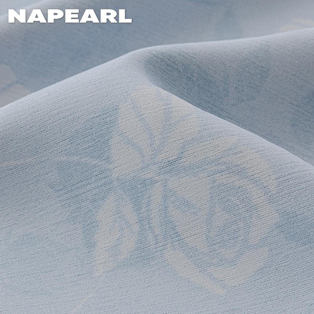 1 шт. NAPEARL Винтажные Элегантные Черно-Розовые Блэкаут Шторы, Толстые Шторы в Стиле Французской Деревни для Спальни Гостиной Домашнего Декора
