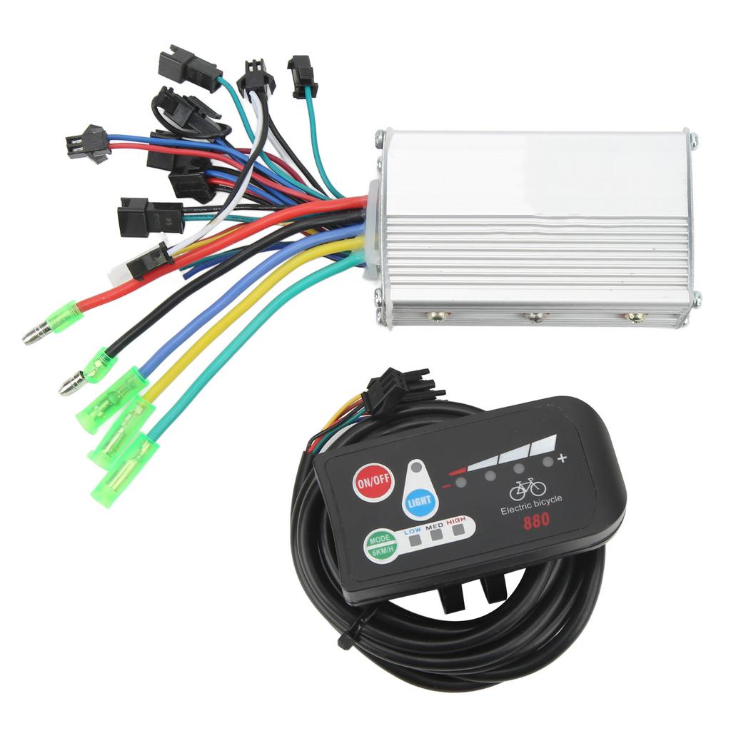 36V Мотор Бесколлекторный Контроллер 250W 350W с 880 Светодиодным Дисплеем Метром Комплект Контроллера Мотора Для Электромобиля