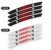 ESA4   4pcs metal Car Wheel Hub Decoration Stickers For Fiat ABARTH 124 125 130 131 500 595 Esseesse 695 Punto Scorpion Accessories
