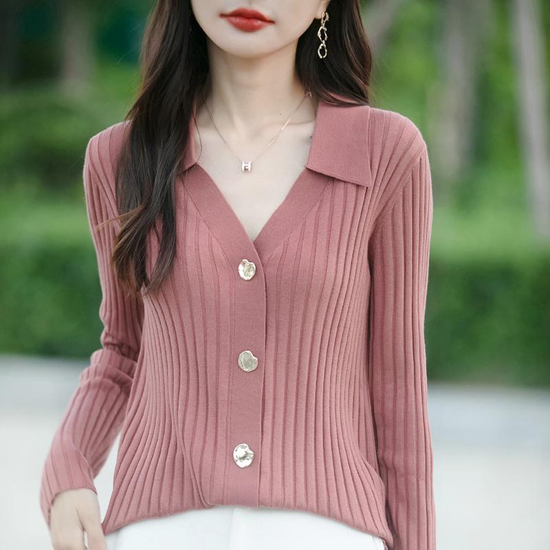 Женский легкий кардиган из 50% шерсти и 50% шелка Mulberry — универсальный трикотаж на все 4 сезона для комфорта и стиля в любое время года