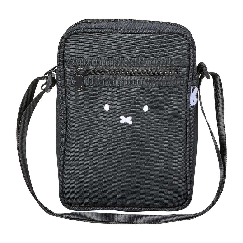 Sifre Miffy Mini Shoulder Face Black Women's Bag, Small, Shoulder/Crossbody, Vertical, Lightweight, B98,