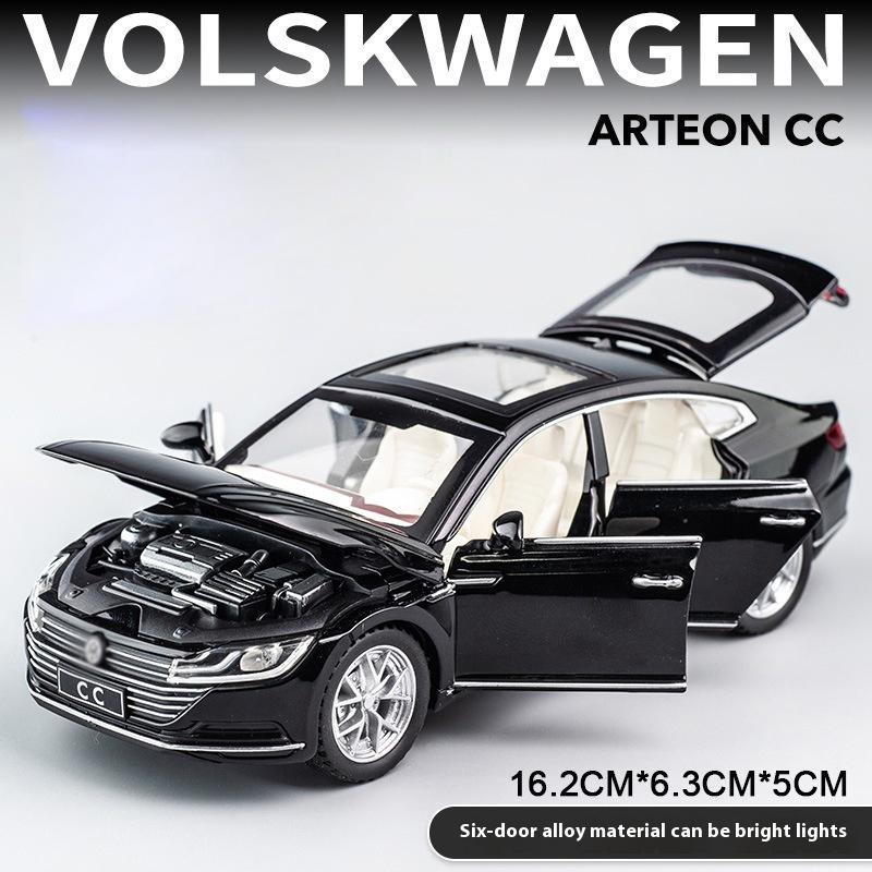 W001:32 Volkswagen CC Alloy Car Model Diecasts & Toy Vehicles Metal Toy Car Model Car Central Control Ornaments Toys Kids Birthday