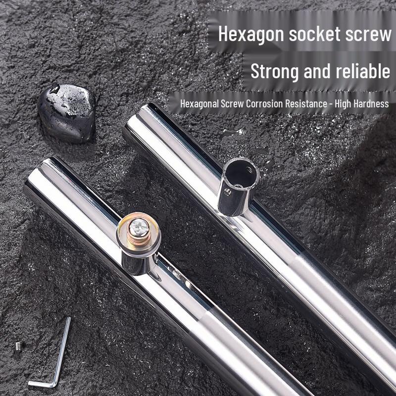Longdai Stainless Steel Push-Pull Glass Door Handle