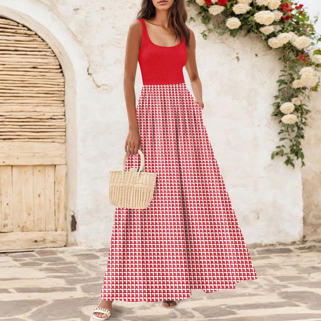 Women's Flowing Dresses Women's Summer Dresses Casual Long Dresses Cute Floral Long Dresses