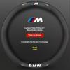 Автомобильная крышка рулевого колеса из углеродного волокна и замшевой кожи BMW M X1 X3 X5 X7 F01 F10 F15 F20 F25 F30 M2 M3 E39 E46 E60 E70 E90 G20 G30 gzhw17