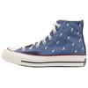 Chuck 70 High Indigo Boro Unisex Sneakers Blue Egret Midnight-Navy 171064C