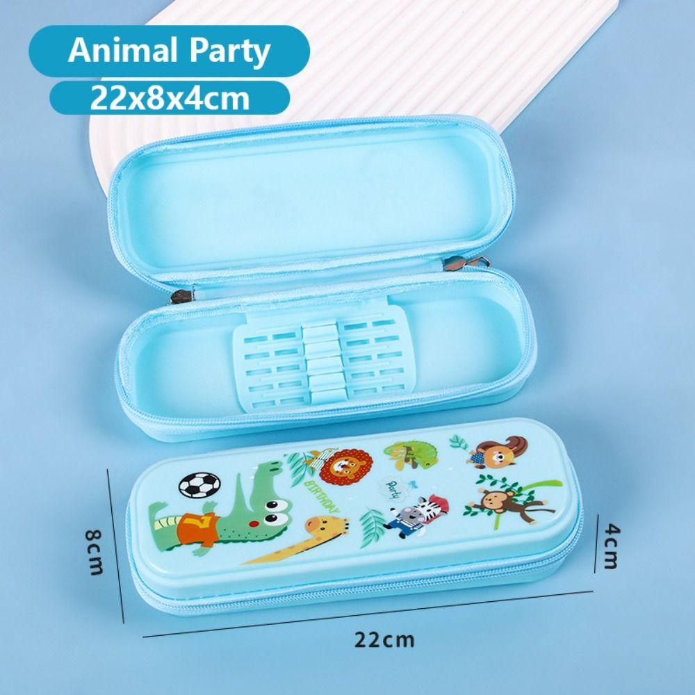 Многофункциональный пенал Динозавр/Ракета/Русалка Коробка для хранения канцелярских товаров Пенал Студенческий подарок